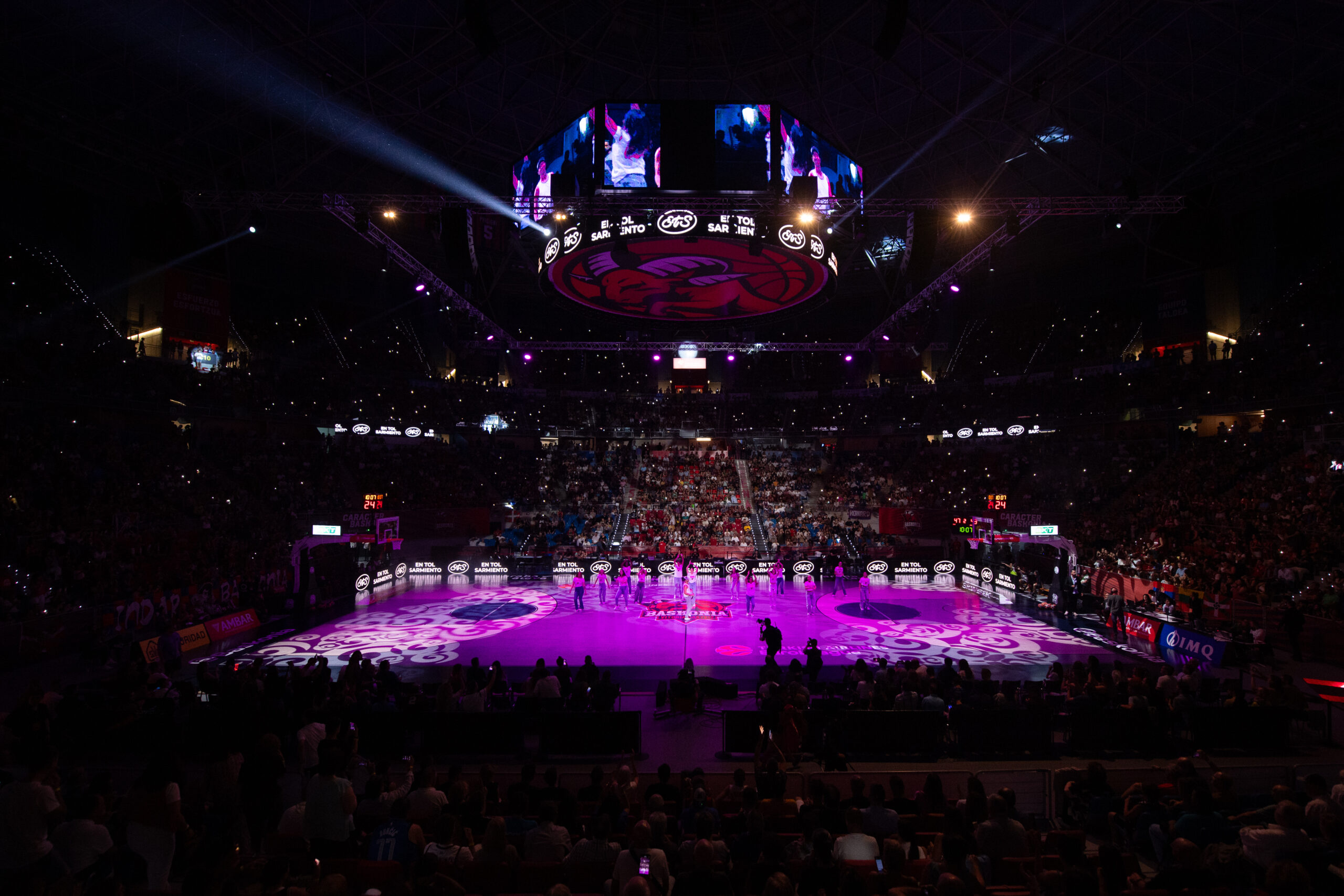 El Buesa Arena acoge la Opening Week de Baskonia. Foto: Baskonia