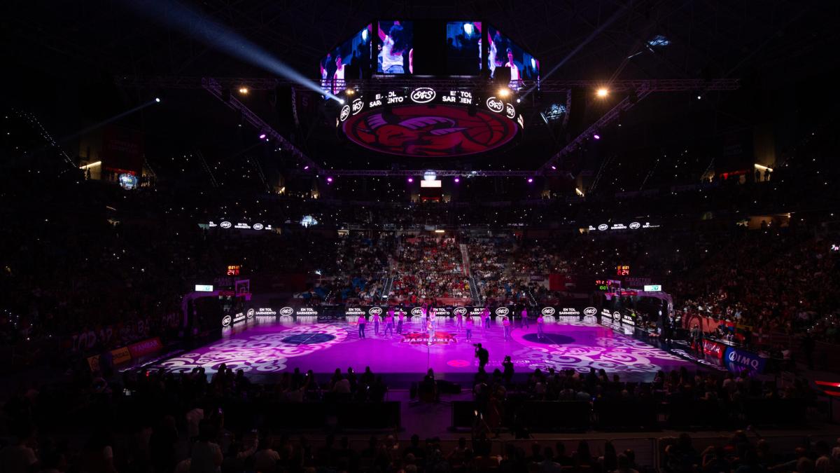 El Buesa Arena acoge la Opening Week de Baskonia. Foto: Baskonia