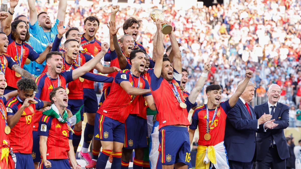 Infantino trata de retirar a Trump de la celebración de España.