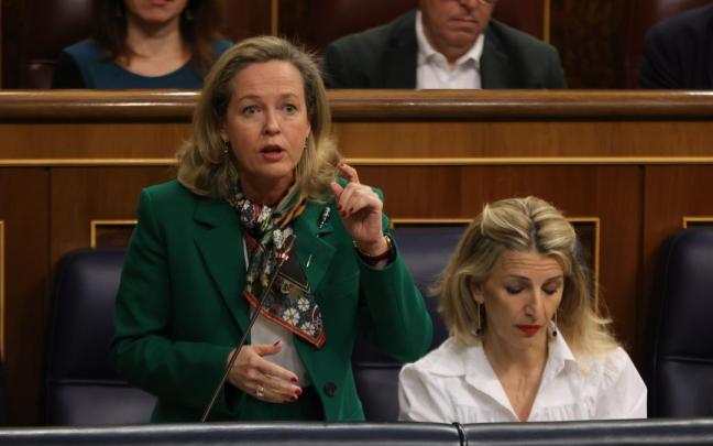 La vicepresidenta primera y ministra de Asuntos Económicos y Transformación Digital, Nadia Calviño