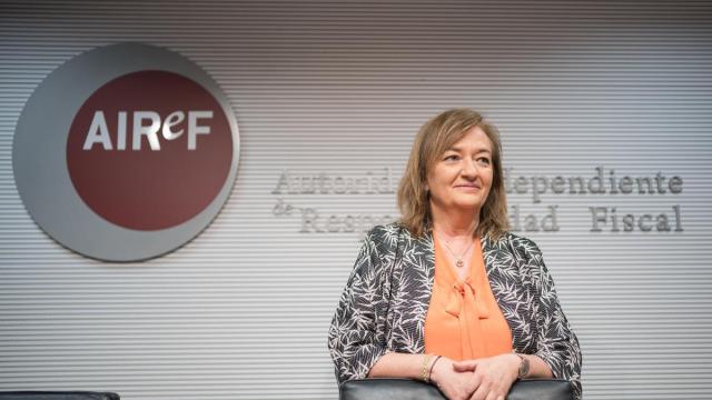 La presidenta de la AIReF, Cristina Herrero.