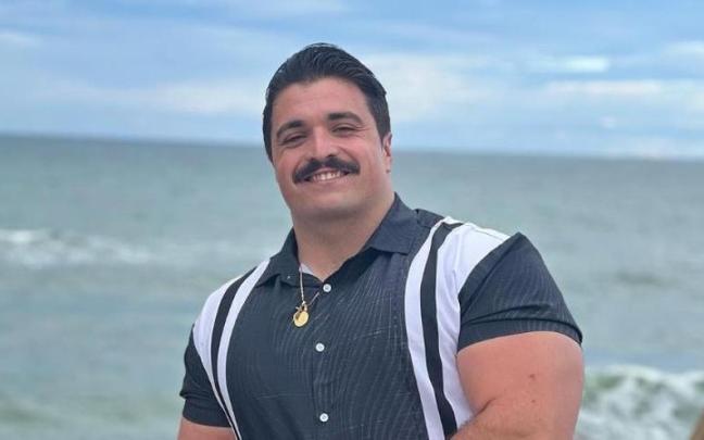 El atleta Nick Ponzio.