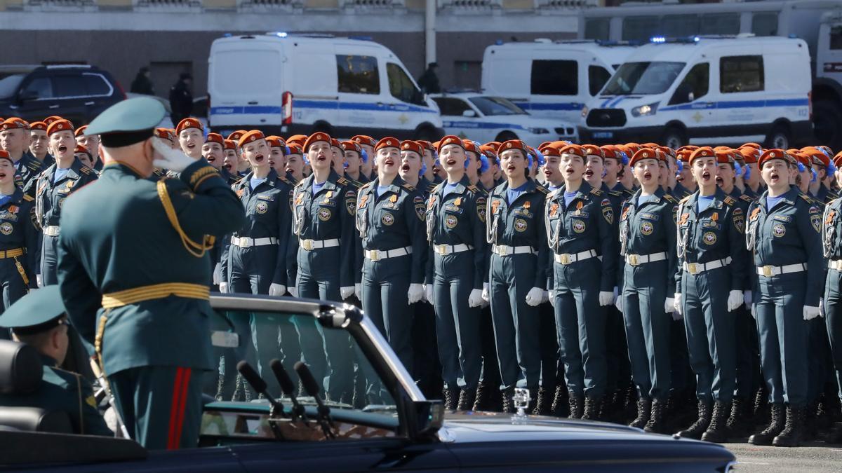 Desfile de la Victoria en Moscú.