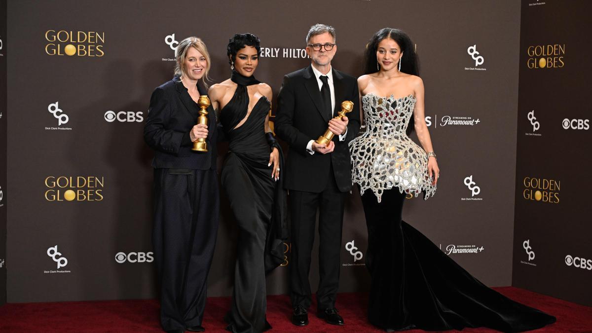 Paul Thomas Anderson, en la gala de los Globos de Oro.