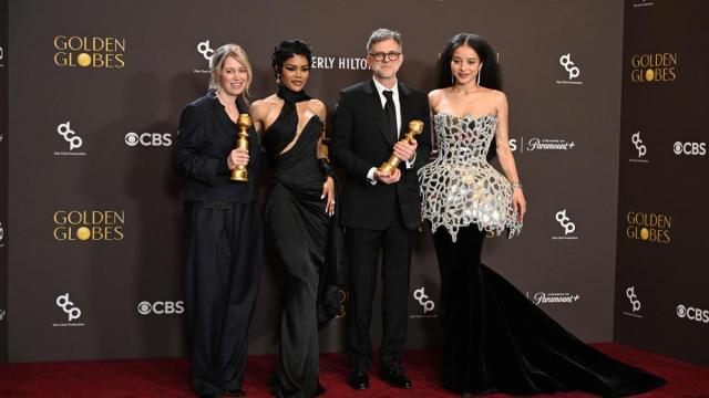 Paul Thomas Anderson, en la gala de los Globos de Oro.