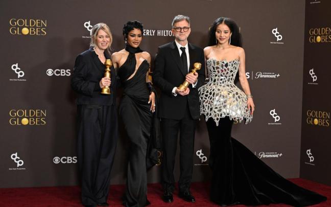 Paul Thomas Anderson, en la gala de los Globos de Oro.