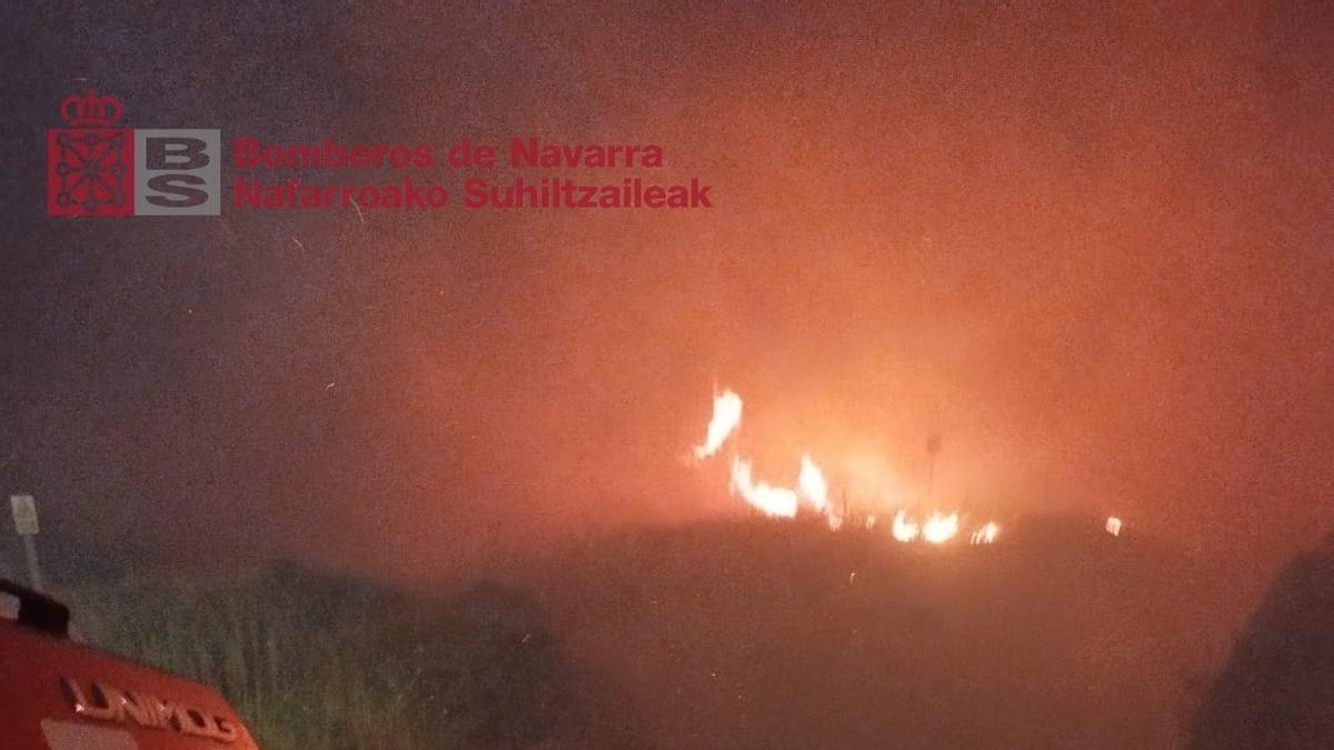 Incendio en le Fuerte de San Cristóbal