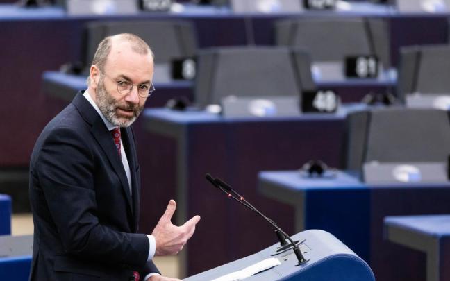 Manfred Weber, presidente del Partido Popular Europeo (PPE). Manfred Weber, presidente del Partido Popular Europeo (PPE).