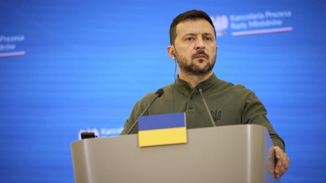 Imagen de archivo de Volodimir Zelenski.