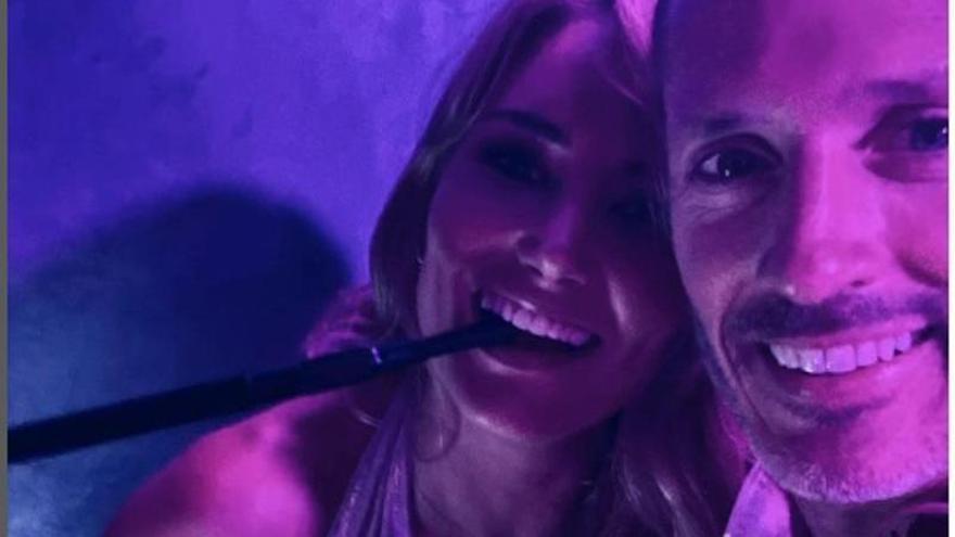 Alba Carrillo y Alex Coves, en una story de Instagram