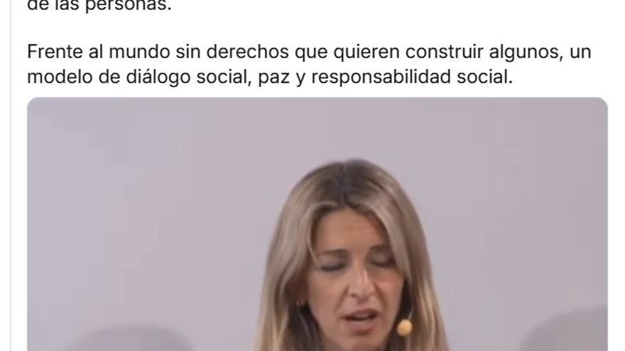 Díaz se desmarca del plan de Sánchez