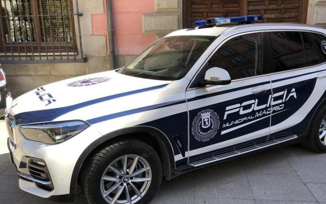 Vehículo de la Policía Municipal de Madrid. Vehículo de la Policía Municipal de Madrid.