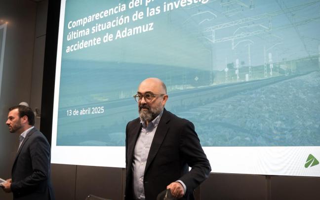 El presidente de Adif, Pedro Marco de la Peña