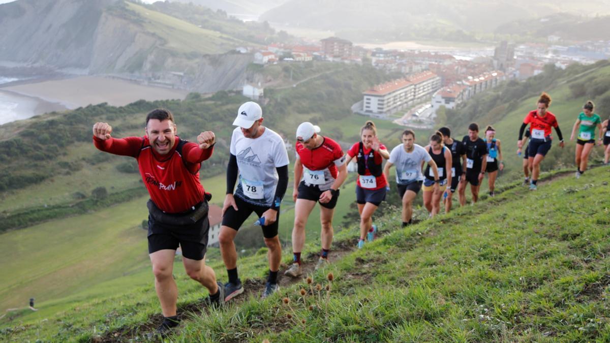 Edición anterior del Flysch Trail de Zumaia.