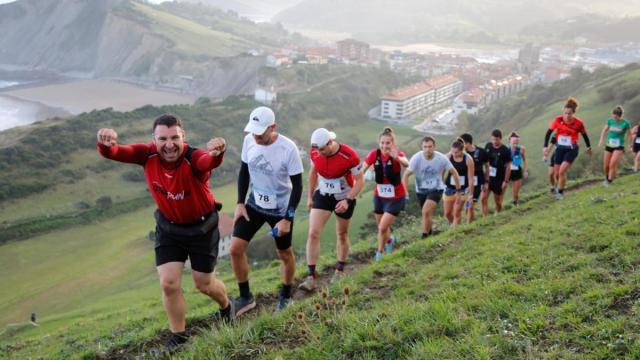 Edición anterior del Flysch Trail de Zumaia.
