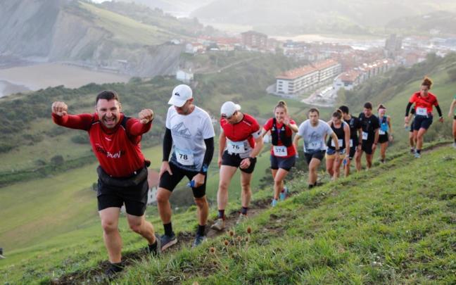Edición anterior del Flysch Trail de Zumaia.