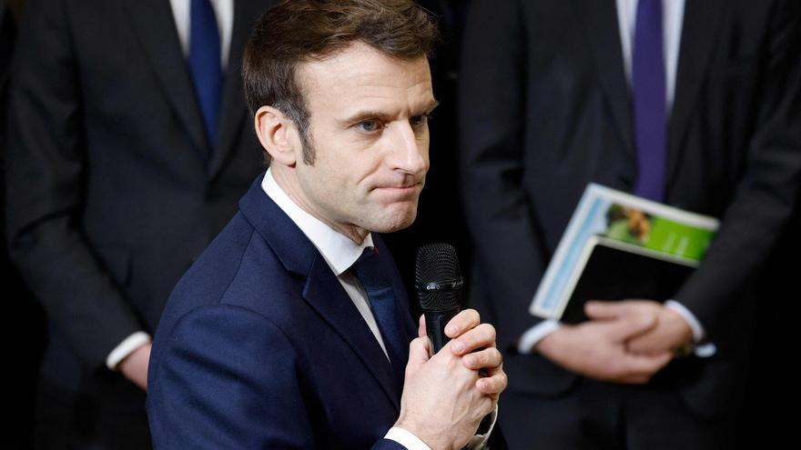 El presidente francés, Emmanuel Macron