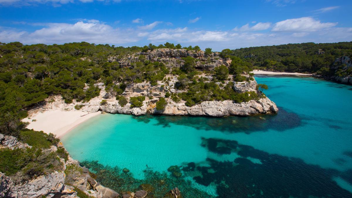 Cala Macarella en Menorca