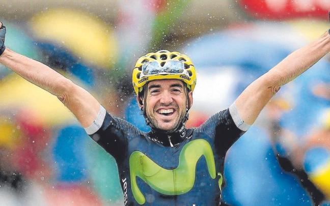 Ion Izagirre festeja su rutilante victoria en Morzine