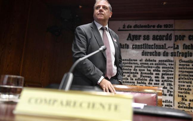 Juan Manuel Serrano Quintana, comparece en la Comisión de Investigación del ‘caso Koldo’, en el Senado, a 15 de septiembre de 2025.