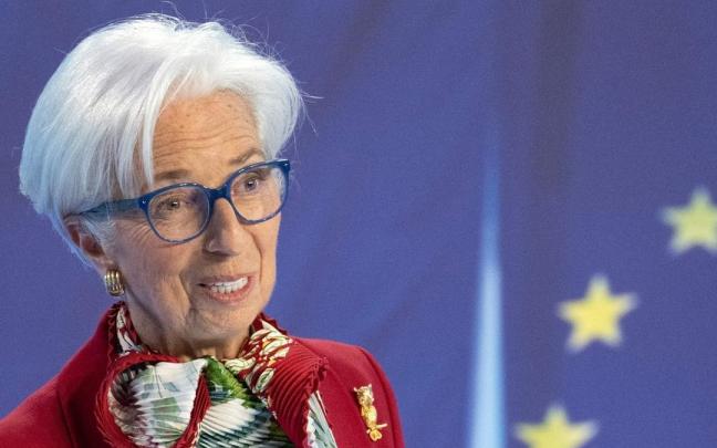 La presidenta del Banco Central Europeo (BCE), Christine Lagarde. La presidenta del Banco Central Europeo (BCE), Christine Lagarde.