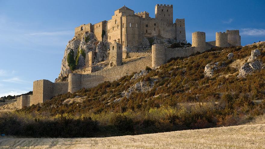 El castillo de Loarre es uno de los hitos de casi obligada visita al recorrer la Hoya de Huesca.