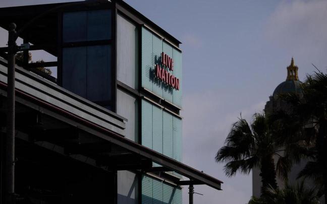 Oficina de Live Nation, dueña de Ticketmaster, en Beverly Hills.