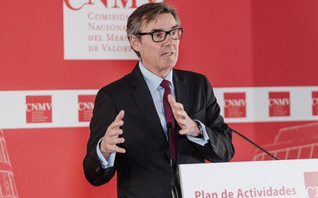 El presidente de la CNMV, Carlos San Basilio, en una foto de archivo.