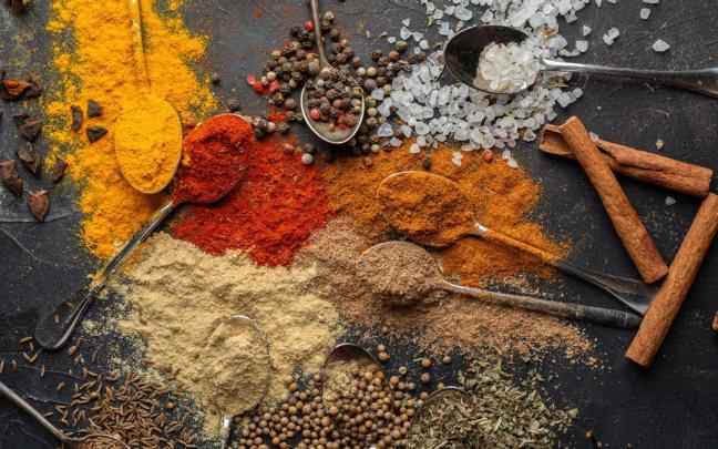 Variedad de especias