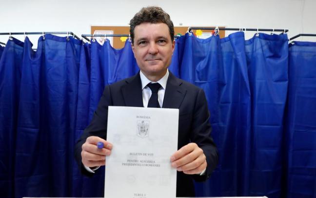 El alcalde de Bucarest y candidato europeísta Nicusor Dan