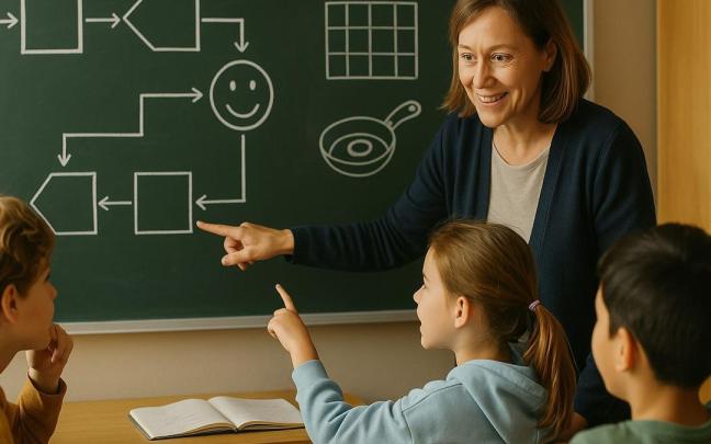 El pensamiento computacional hace referencia al pensamiento ordenado. / R.O. El pensamiento computacional hace referencia al pensamiento ordenado.