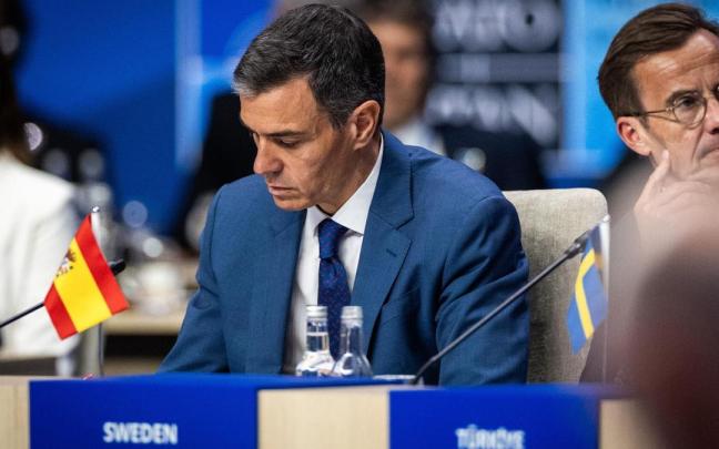 Sánchez, en la cumbre de la OTAN.