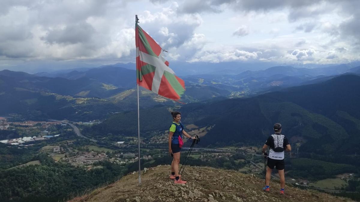 Impresionantes vistas desde la Ikurriña de Goikogane