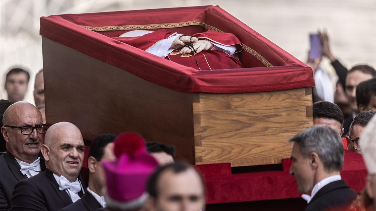 El cuerpo del papa Francisco