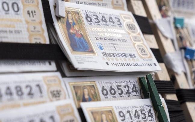 Varios décimos de una administración de lotería / Europa Press Varios décimos de una administración de lotería
