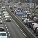 Un accidente entre varios vehículos provoca retenciones en la BI-637 en Leioa
