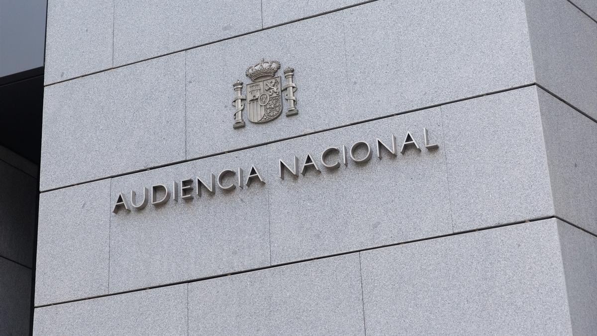 La fachada de la Audiencia Nacional en una foto de archivo.