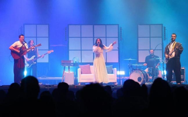 El grupo Nogen en un concierto que ofreció en Ficoba, Irun.