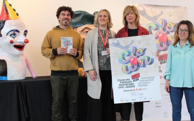 En la presentación del festival ya se han podido ver los cabezudos de Arrigorriaga