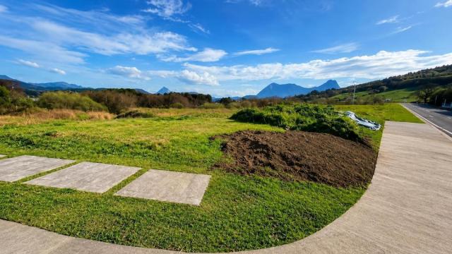 Terreno donde irán los huertos lúdicos en Eguzkitza