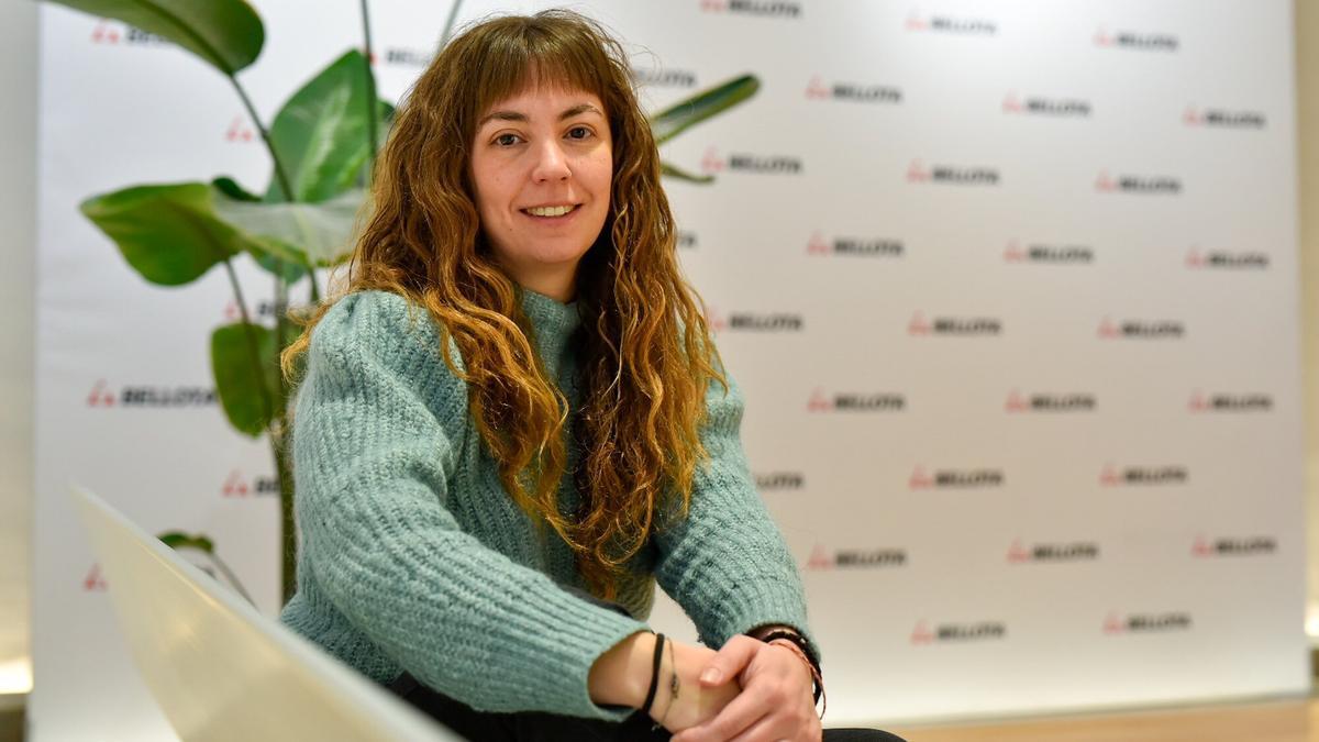 Aitziber Hilera, ingeniera de desarrollo de nuevos productos en Bellota.