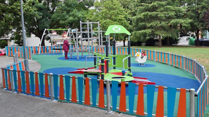 Imagen de la nueva zona infantil