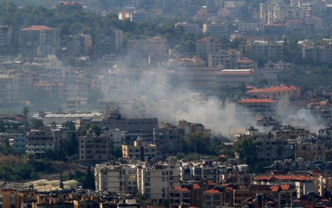 Líbano tras un ataque israelí