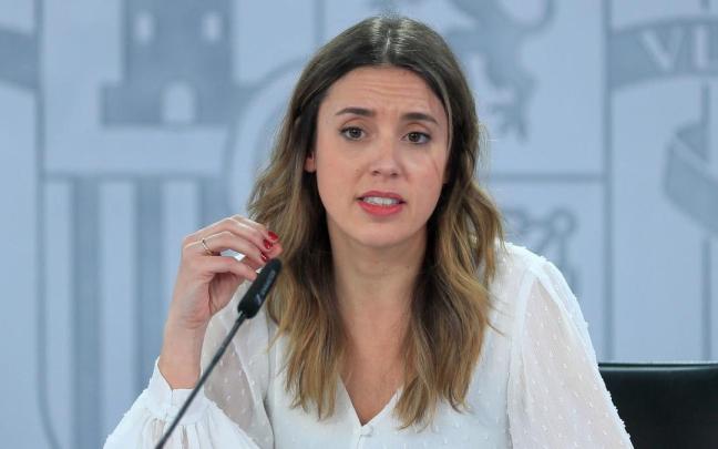 Montero compareció ayer tras el Consejo de Ministros.