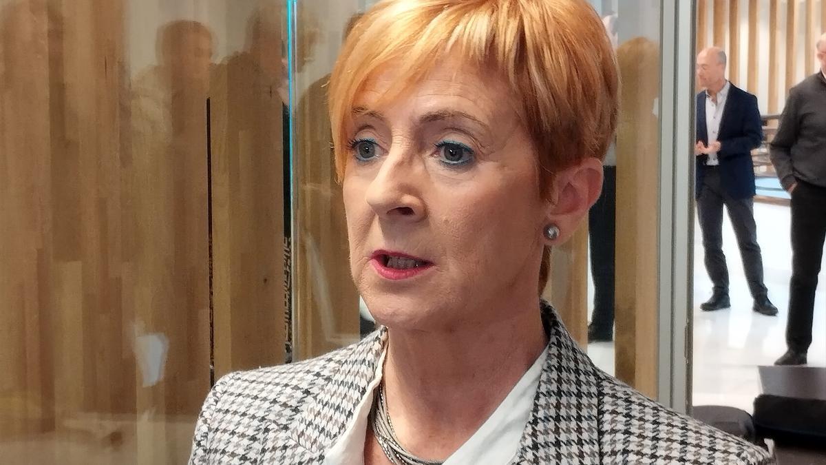 La consejera de Desarrollo Económico, Sostenbilidad y Medio Ambiente del Gobierno vasco, Arantxa Tapia.