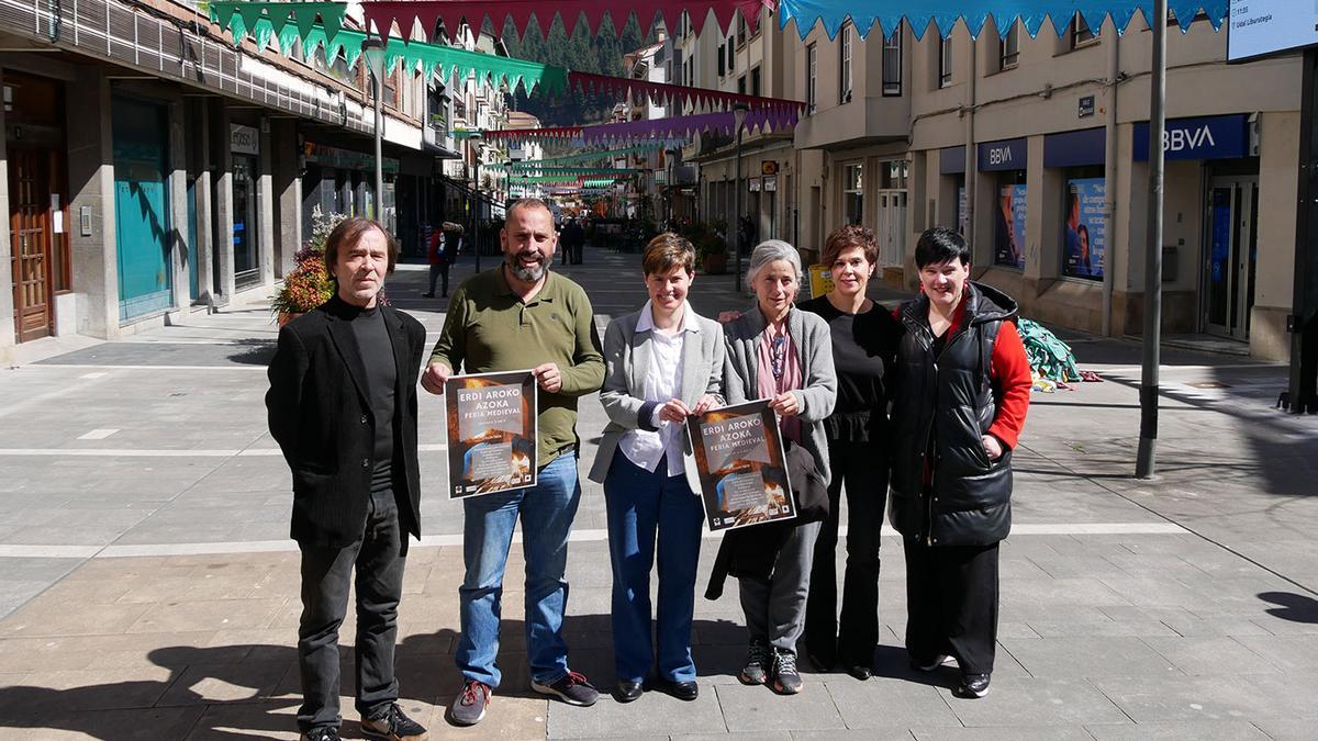 La presentación de la feria medieval.