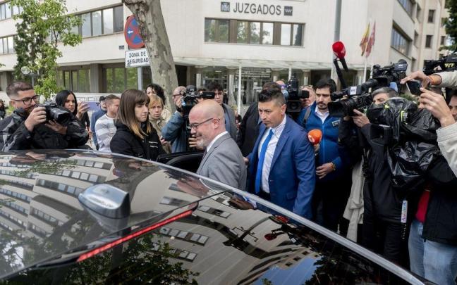 El delegado del Gobierno en la Comunidad de Madrid, Francisco Martín, sale de declarar por el ‘caso Begoña Gómez’. / EP El delegado del Gobierno en la Comunidad de Madrid, Francisco Martín, sale de declarar por el ‘caso Begoña Gómez’.