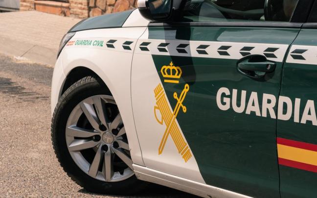 Un coche de la Guardia Civil