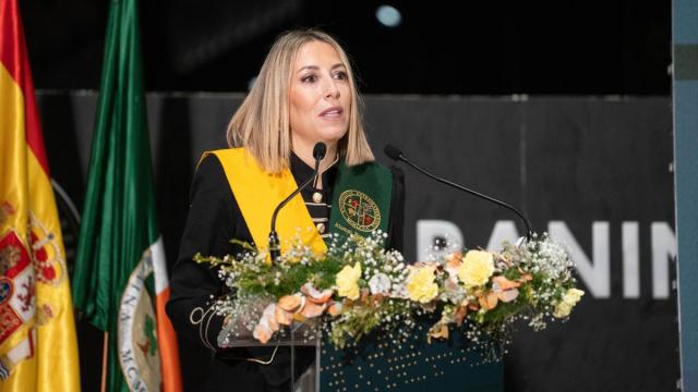 La presidenta de la Junta de Extremadura en funciones, María Guardiola.