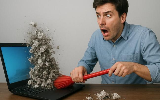 Los internautas tienen que esforzarse mucho para poder apartar la información basura de la realmente significativa.